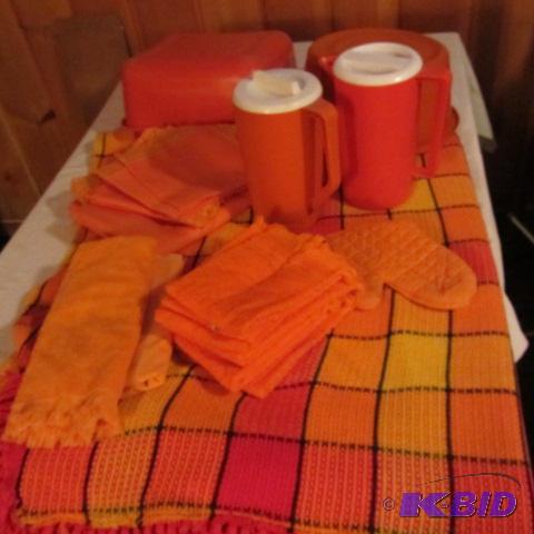 Orange Linens