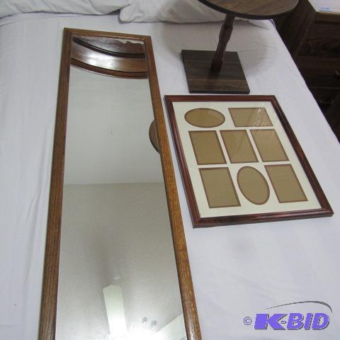 Mirror, Collage, Table