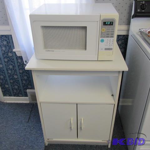 Microwave & Stand