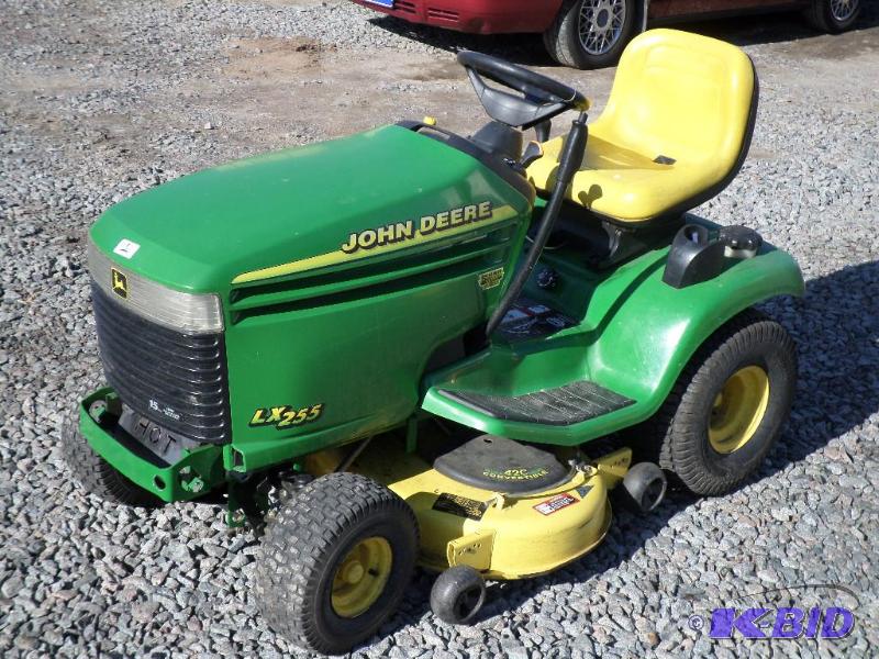 john deere lx255 riding mower