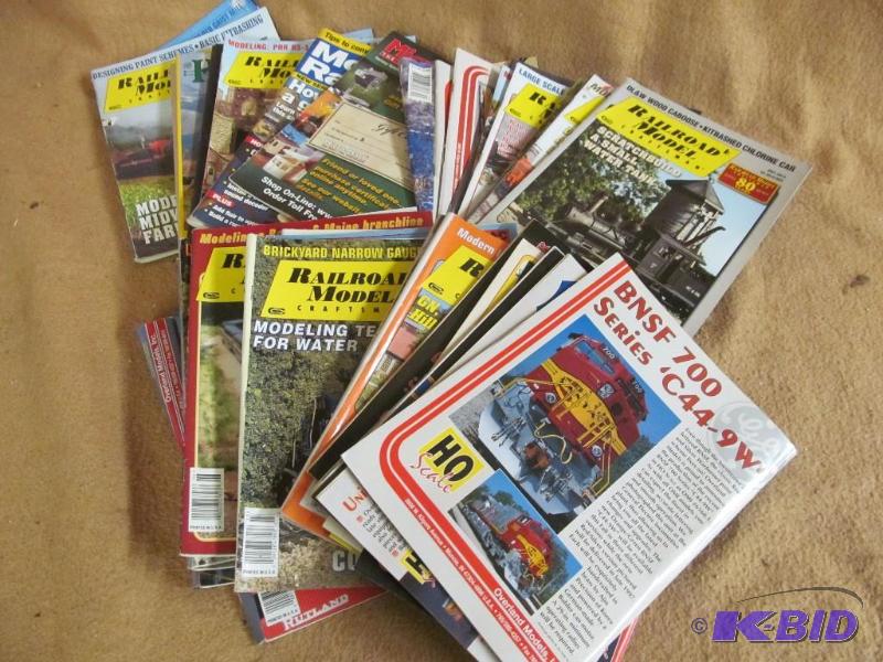 Railroad magazines