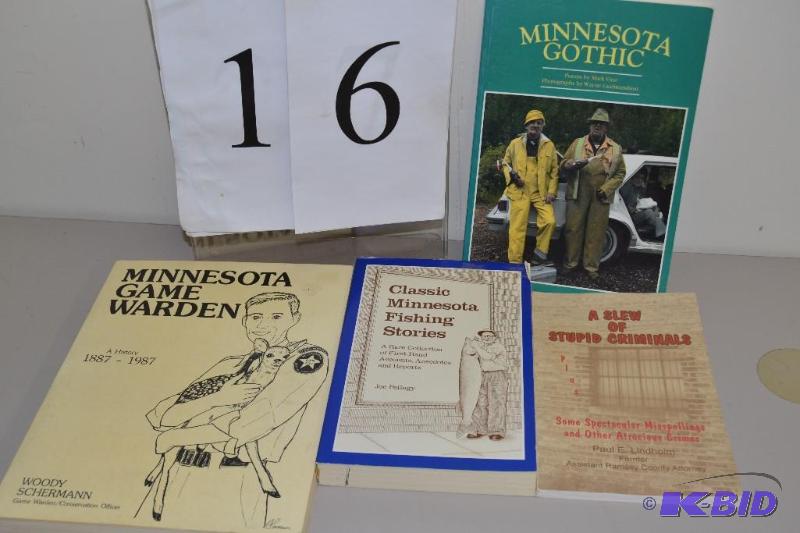 lot 16 image: Minnesota books