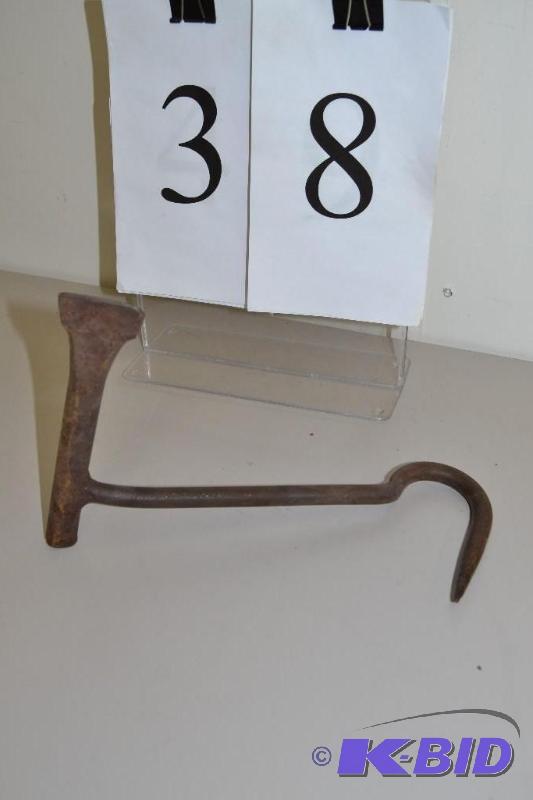 lot 38 image: Meat hook