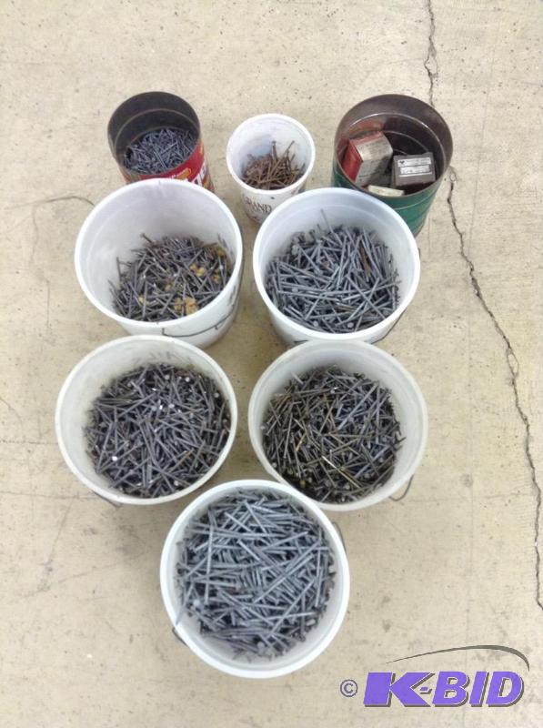 lot 41 image: Large Lot of Nails