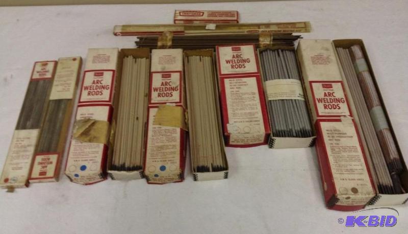 lot 5 image: Group of Sears & Craftsman Arc Welding Rods
