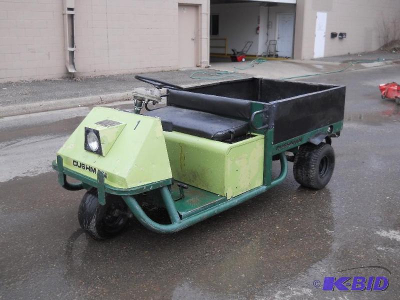 lot 5 image: Cushman Truckster Utility Vehicle. Runs NO RESERVE