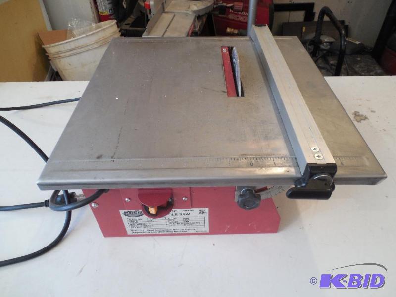 lot 24 image: 7 Floorcraft Wet Tile Saw