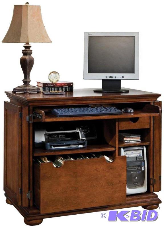 lot 29 image: Home Styles  Homestead Compact Office Cabine
