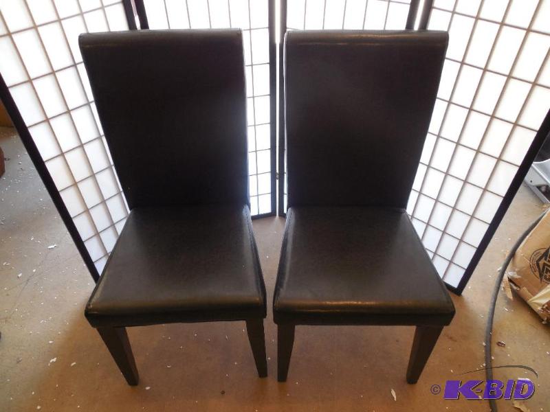 lot 35 image: McLeland Design Pair Dining Chairs
