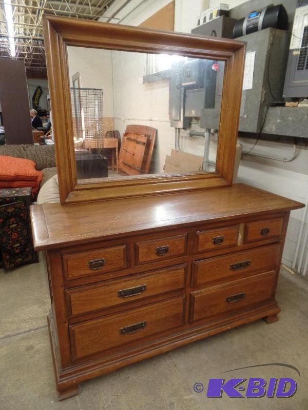 Dresser and Mirror