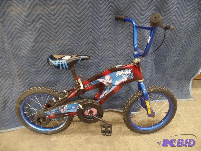 Kids Spiderman Bike