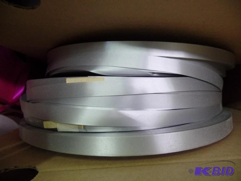 6 Rolls of Silver Ribbon (500 Yd. each)