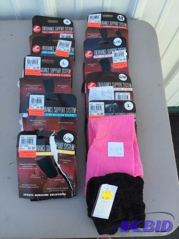 Lot of Compression Sleeves