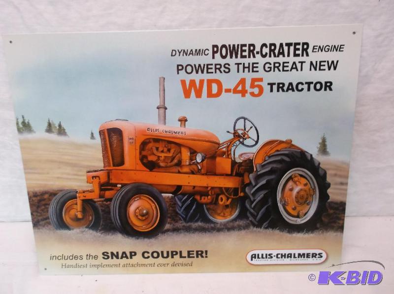 Collectable Allis Chalmers sign measuring 16&...
