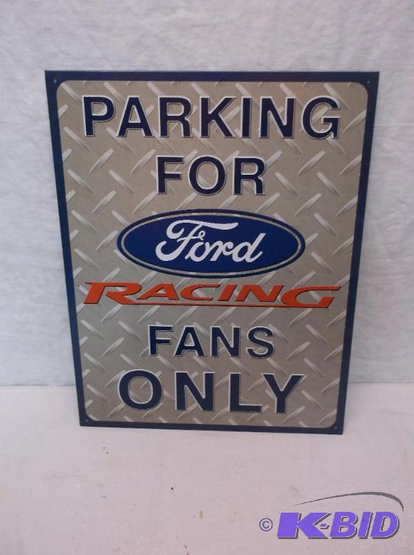 Collectable Ford fans parking sign measuring ...