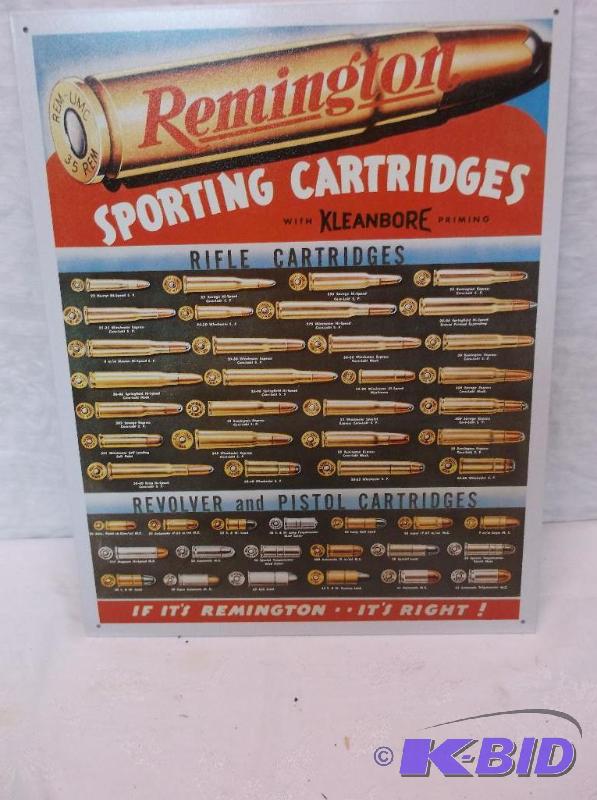 Collectable Remington Sporting Cartridges sig...