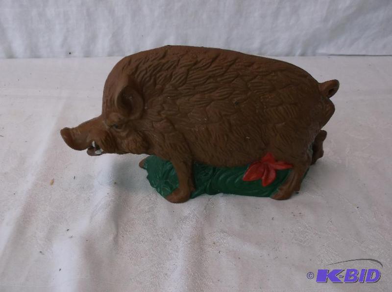 Cast iron wild bore bank measuring 9 12&quot...