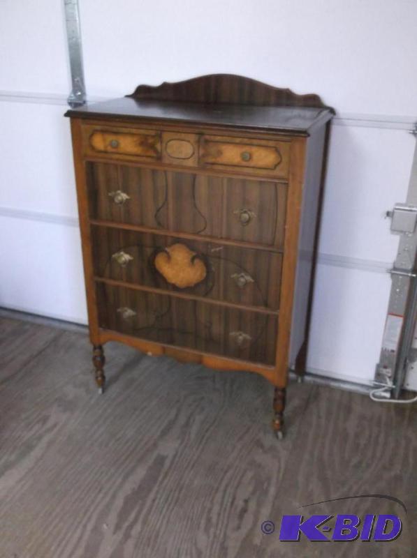 Beautiful antique 4 dove tail drawer dresser ...