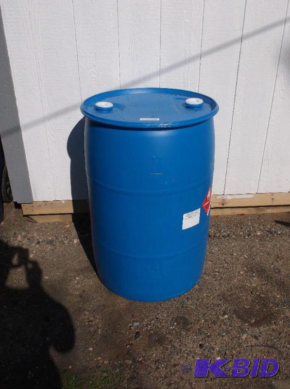 55 gallon food grade barrel....