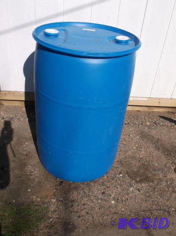 55 gallon food grade barrel....