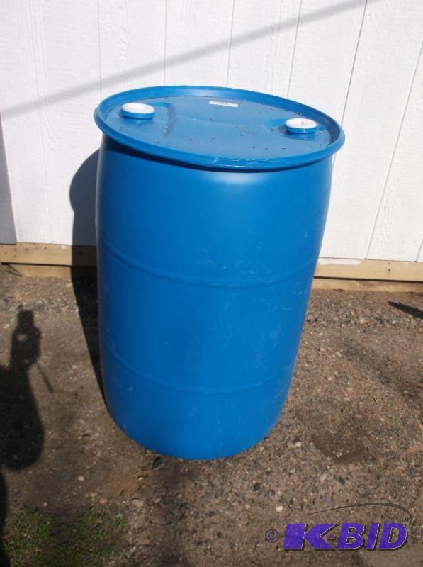 55 gallon food grade barrel....