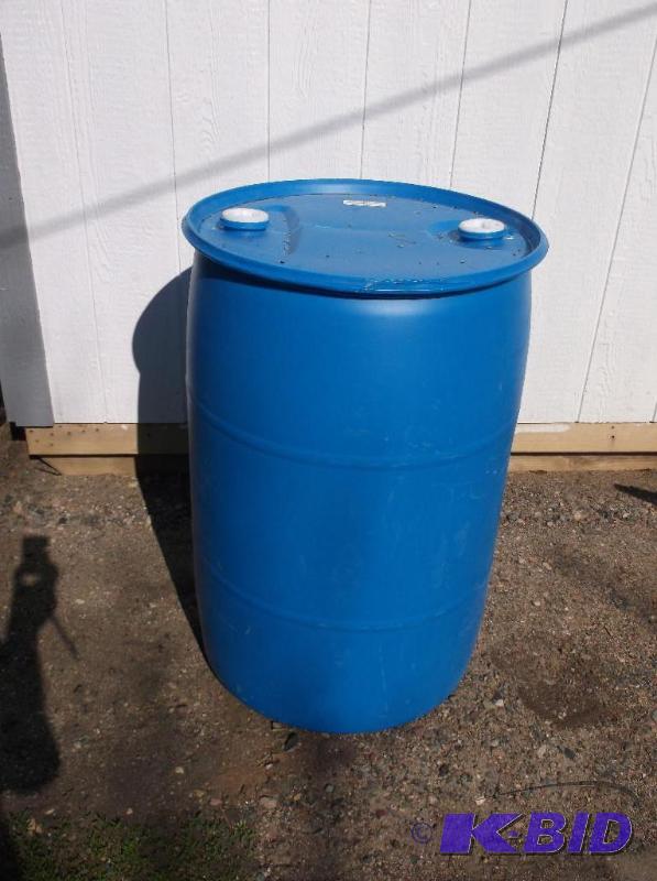 55 gallon food grade barrel....