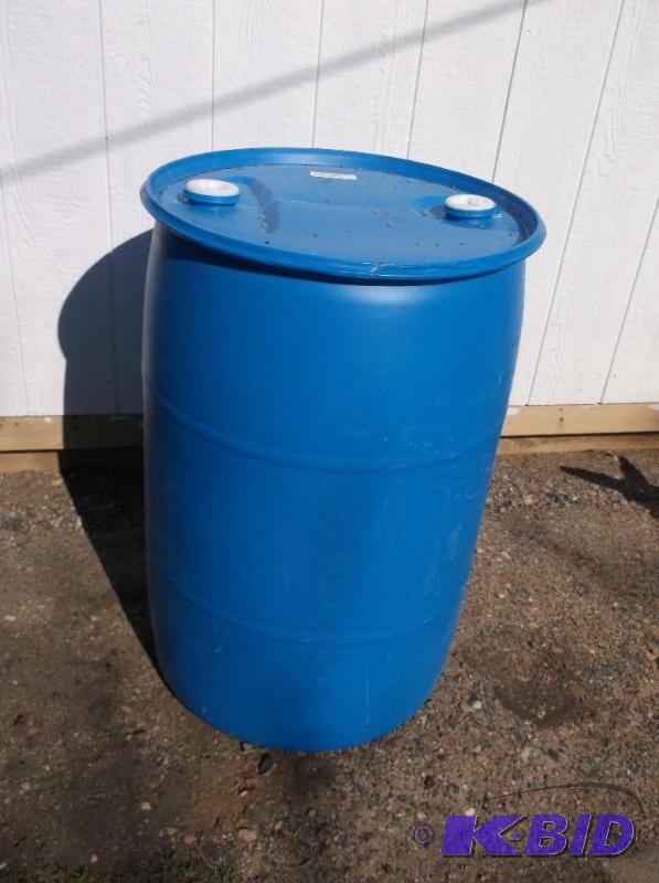 55 gallon food grade barrel....