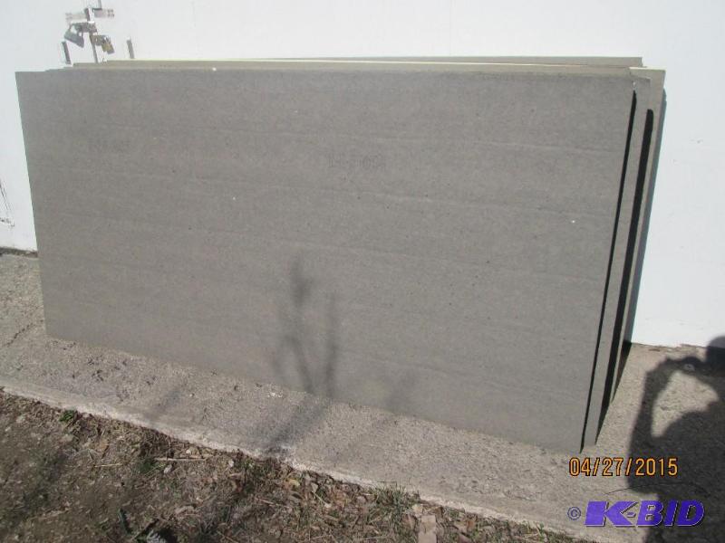 lot 2 image: Lot of 10 4 x 8 sheets, 2 inch thick poly-iso...