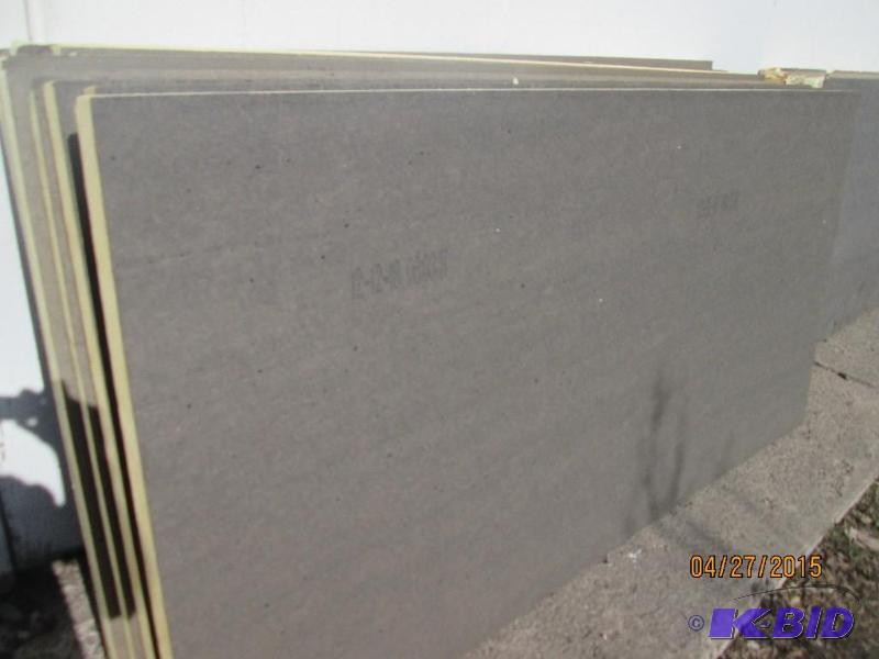 lot 4 image: Lot of 10 4 x 8 sheets, 2 inch thick poly-iso...