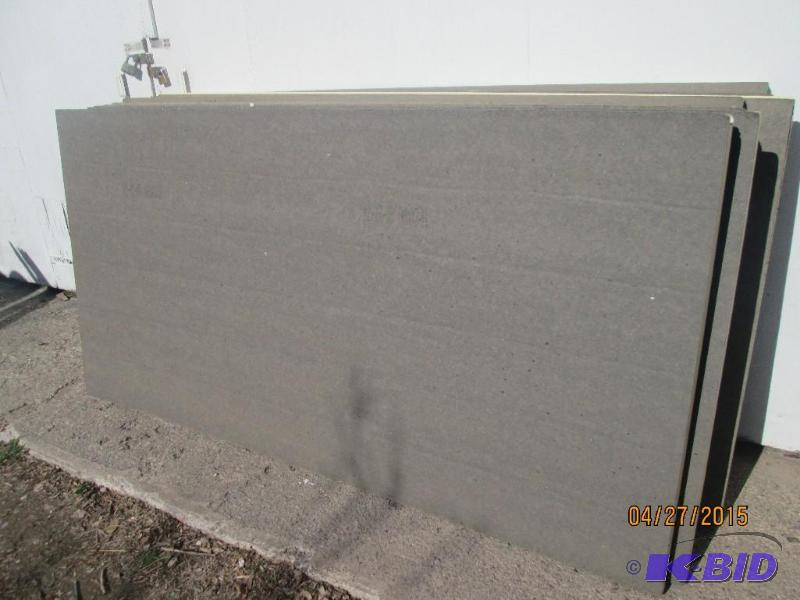 lot 8 image: Lot of 10 4 x 8 sheets, 2 inch thick poly-iso...