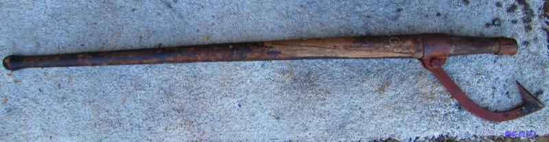 lot 10 image: Cant hook for moving logs...