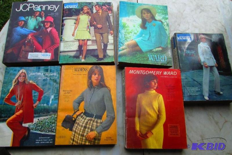 lot 125 image: Lot of vintage JC Penney and Montgomery Wards...