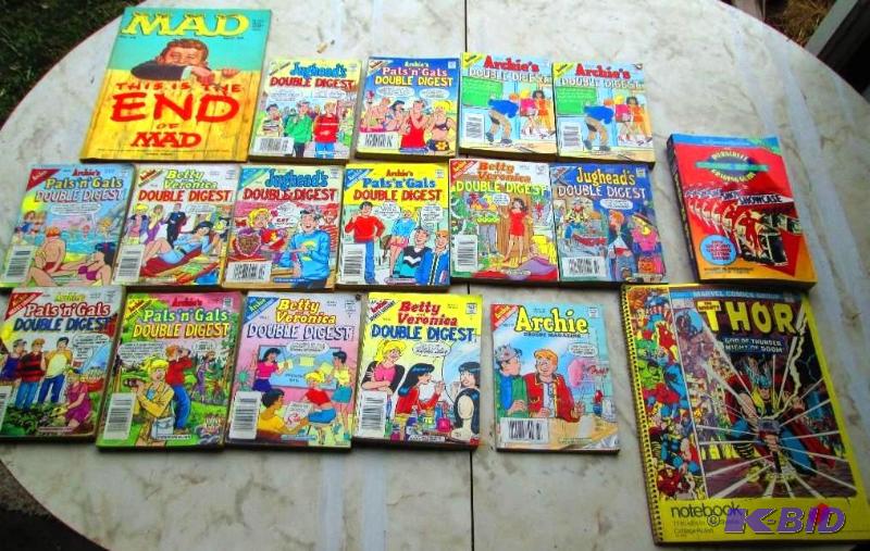 lot 126 image: Lot of assorted vintage comics...
