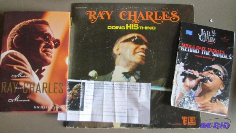 lot 161 image: Ray Charles and Sheila Ray Charles music item...