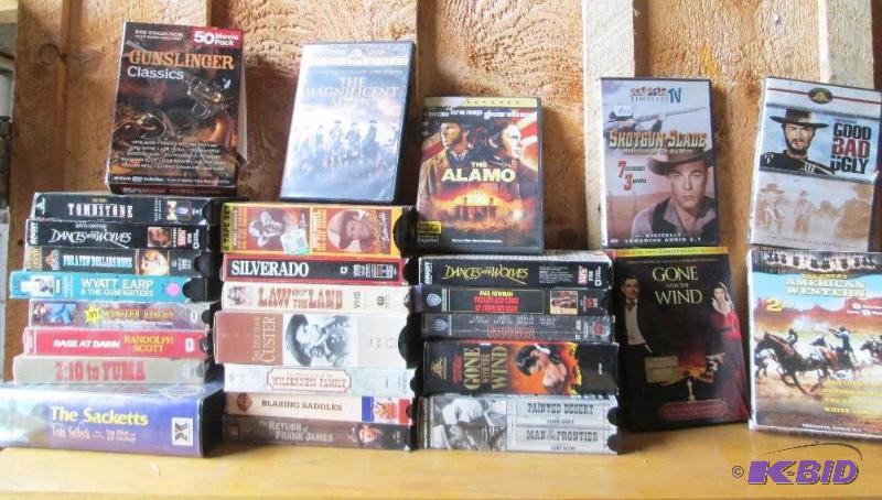 lot 162 image: Lot of Western Movies...