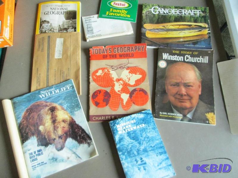 lot 174 image: Lot of vintage nature wildlife and other maga...