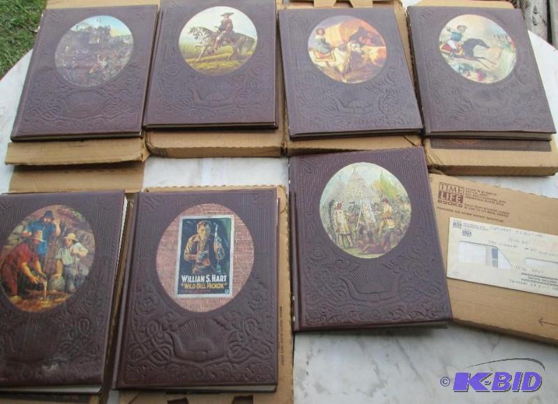 lot 176 image: Time Life National Geographic books in origin...