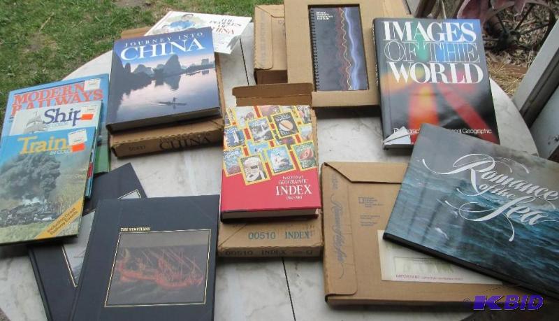 lot 177 image: Lot of National Geographic and travel books...
