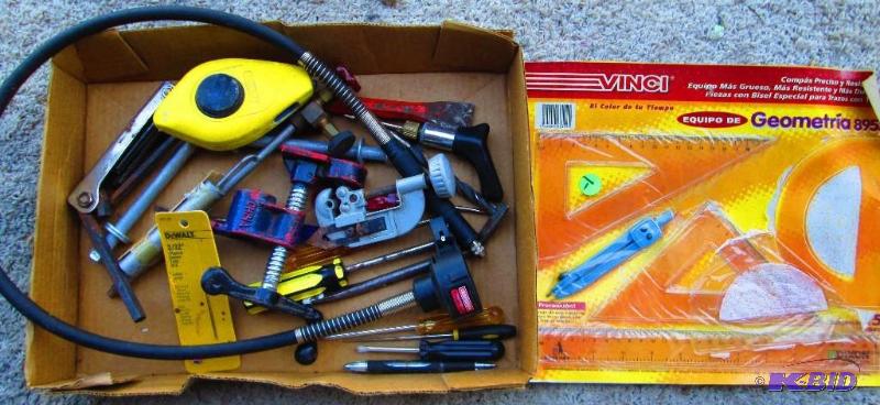 lot 24 image: Lot of assorted tools bt Stanley and more...