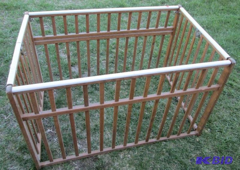 lot 75 image: Vintage pet corral...