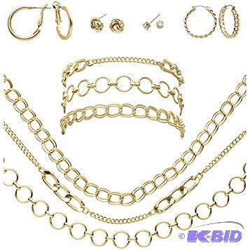 New Goldtone 10-Pc. Jewelry Wardrobe MSRP&nbs...