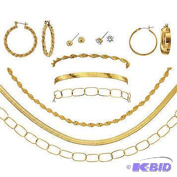 New Goldtone 10 Piece Jewelry Set MSRP&nbsp$...
