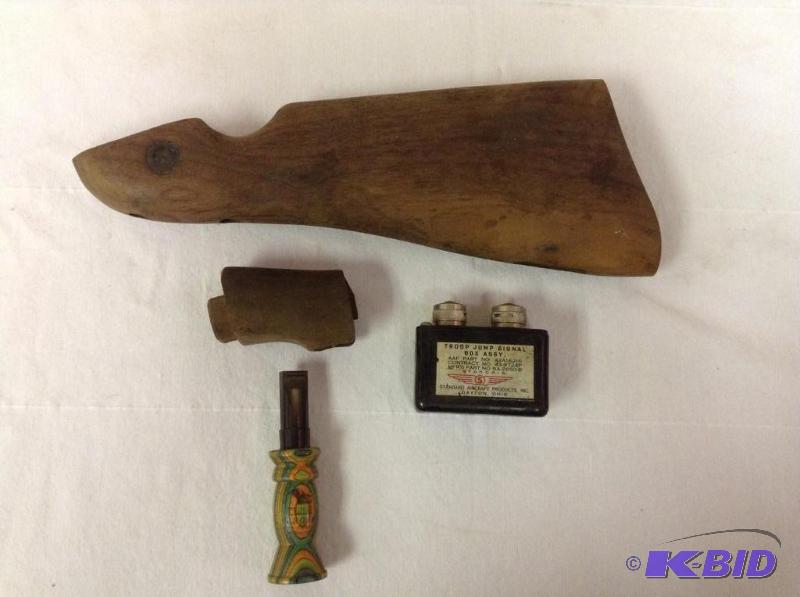 Gun Stocks, Bird Call & Troop Jump Signal