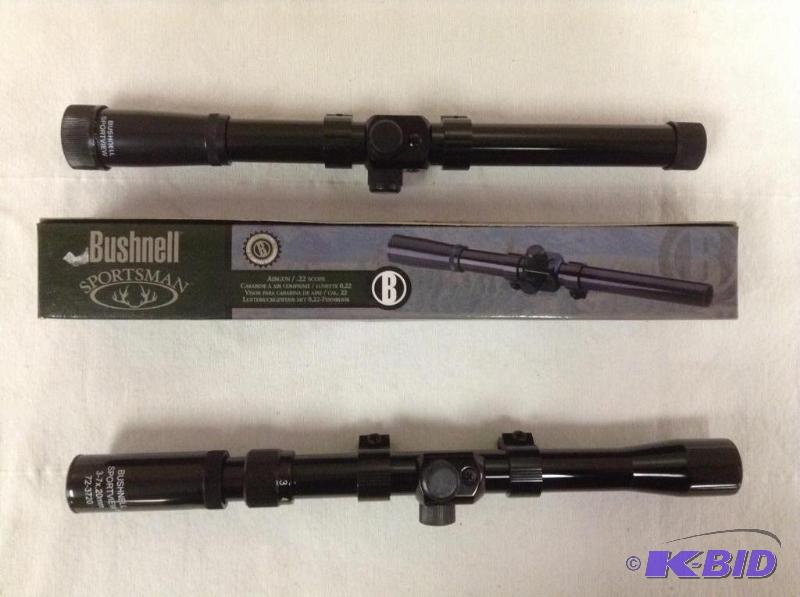 2 Bushnell Sportsman .22 Scopes