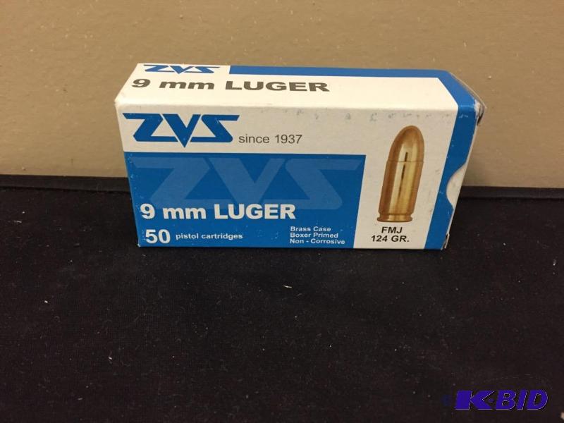 ZVS 9 MM LUGER AMMUNITION