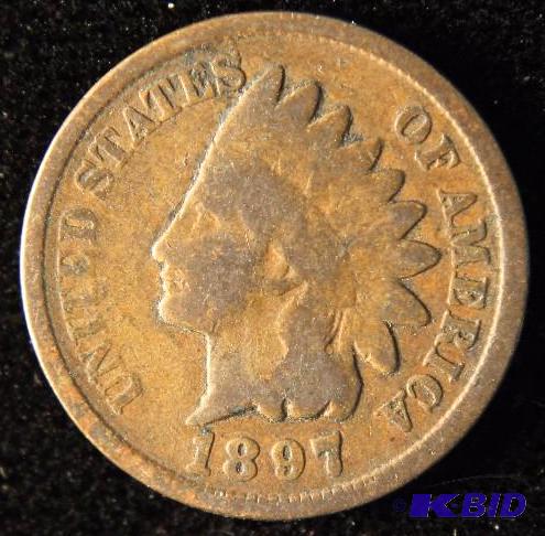 1897 INDIAN HEAD CENT GOOD