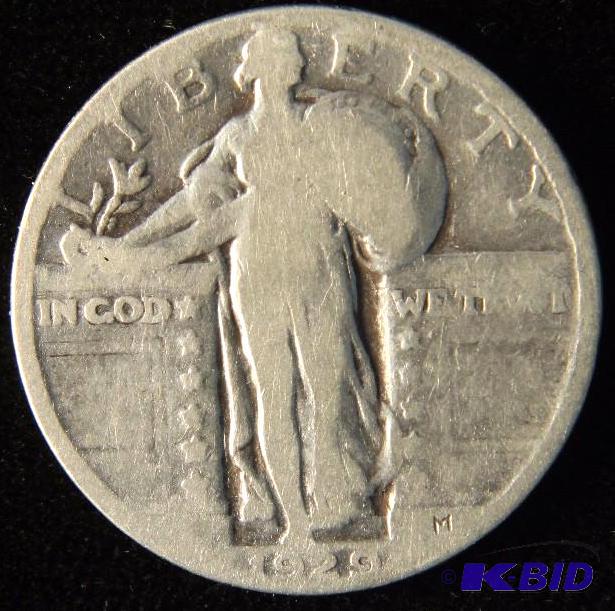 1929 STANDING LIBERTY SILVER QUARTER