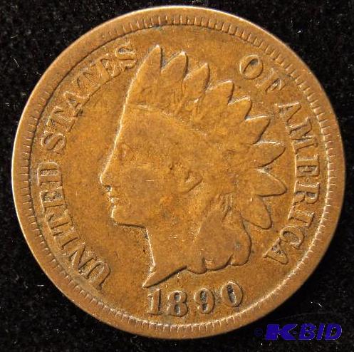 1890 INDIAN HEAD CENT
