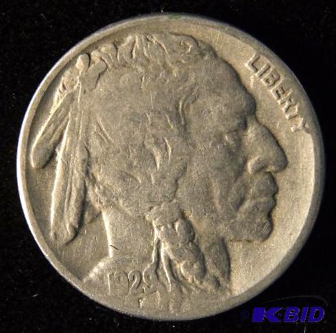 1929 S BUFFALO NICKEL