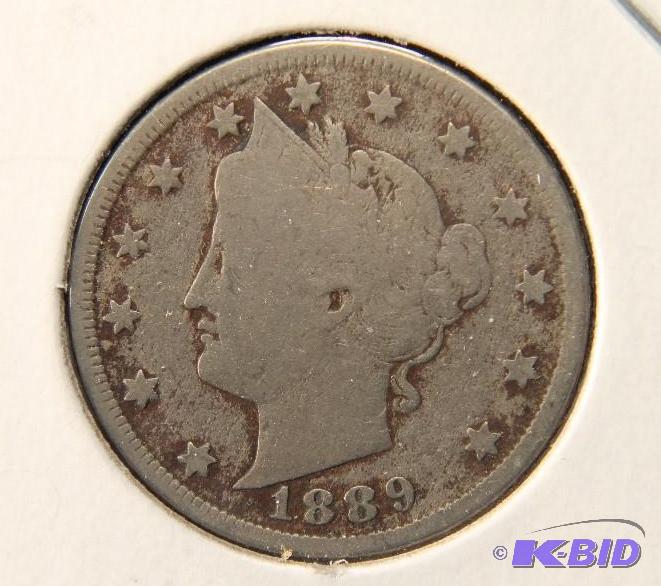 1889 US LIBERTY V NICKEL